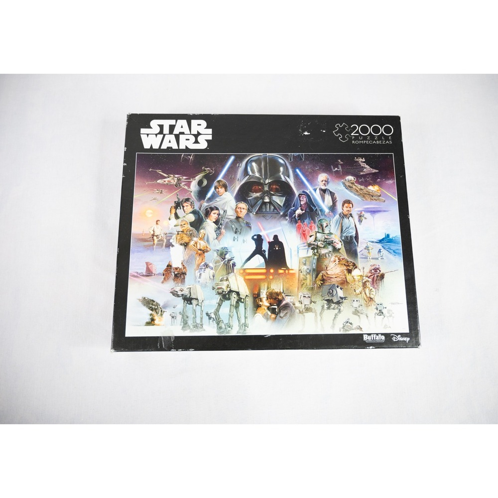 Buffalo Games Star Wars Jigsaw Puzzle Unisex 2000pc Multi‎ Good Original Trilogy